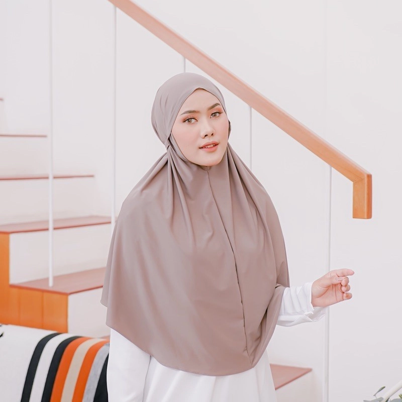 Product image KAHASIL - Hijab Bergo Jilbab Instan Jersey Premium KHS4378 all variant Frappucino